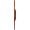 Ekena Millwork Galveston Ceiling Medallion (Fits Canopies up to 4 3/4"), 36 5/8"OD x 3 5/8"ID x 2 3/8"P, Firebrick CM36GLFIF - alternate 3